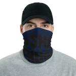 Stay Safe Kosher Thugs Face Mask (Black on Navy)