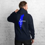 Kosha Nostra (Blue Map/ White Letters) - Unisex Hoodie