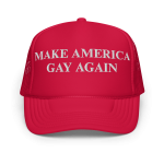 MAGA Gay trucker hat