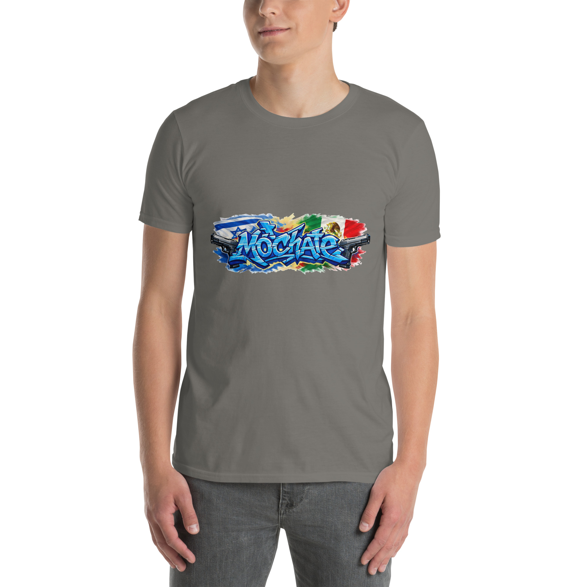 Mochate - Short-Sleeve Unisex T-Shirt - Image 73