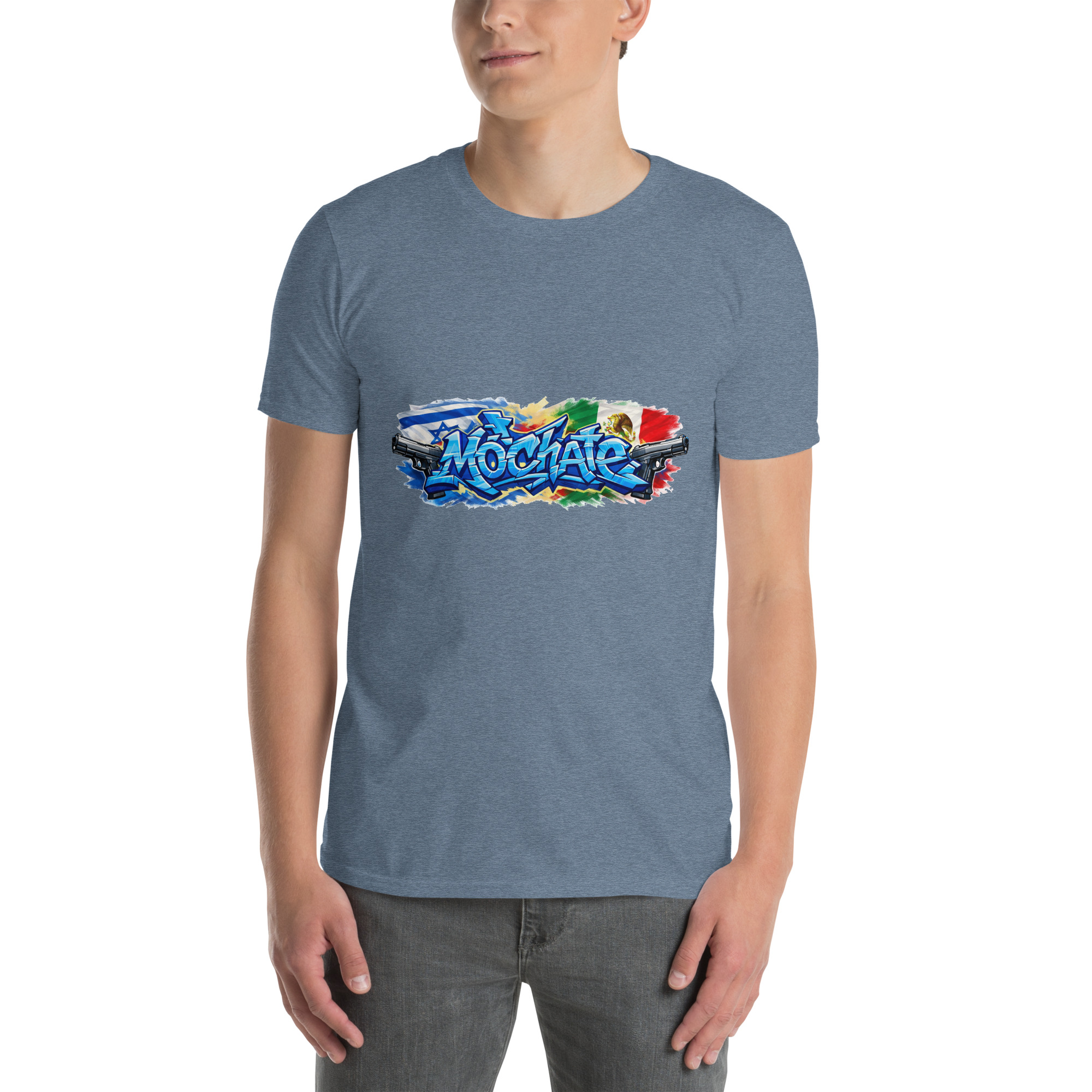 Mochate - Short-Sleeve Unisex T-Shirt - Image 80
